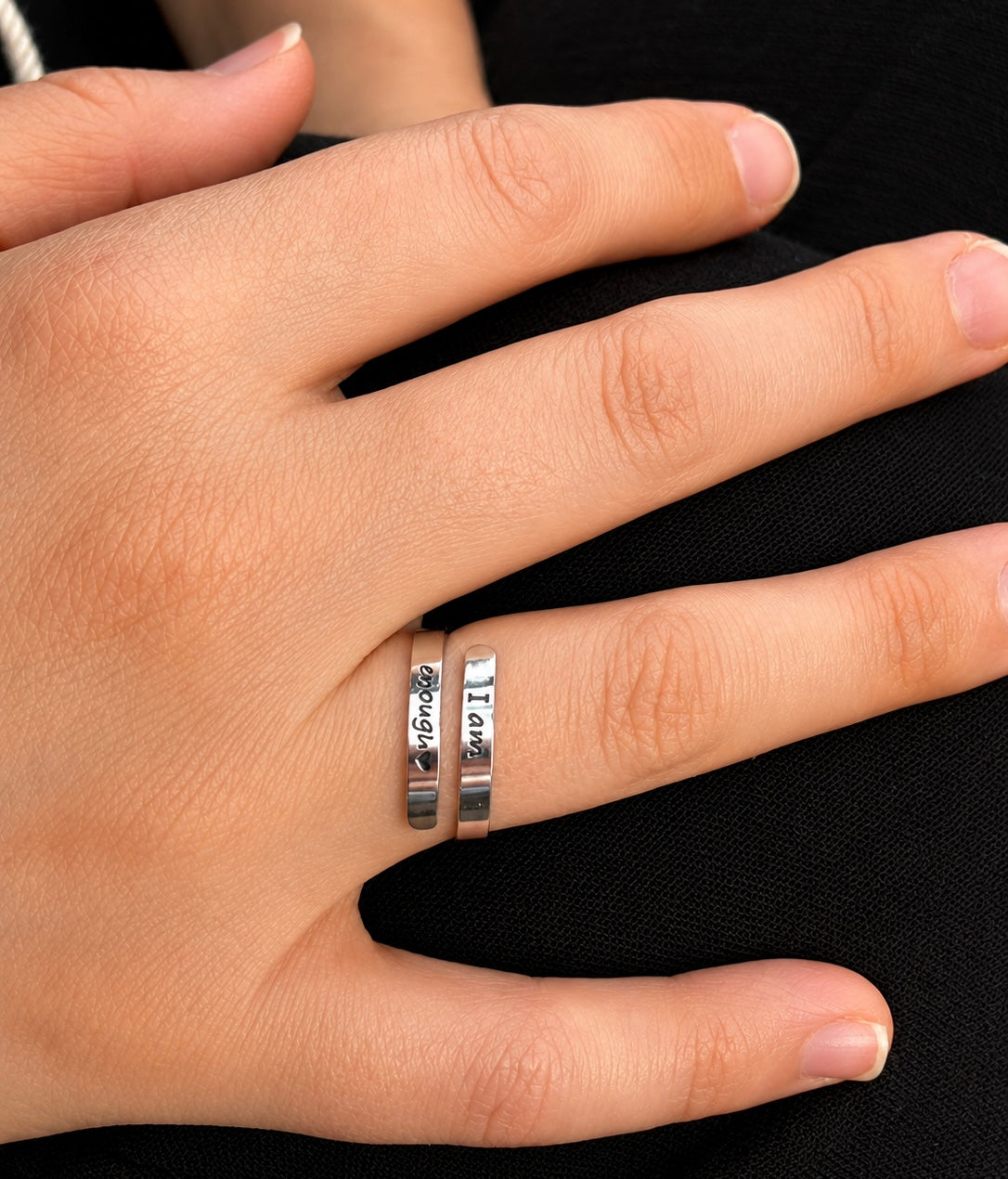 I Am Enough Ring