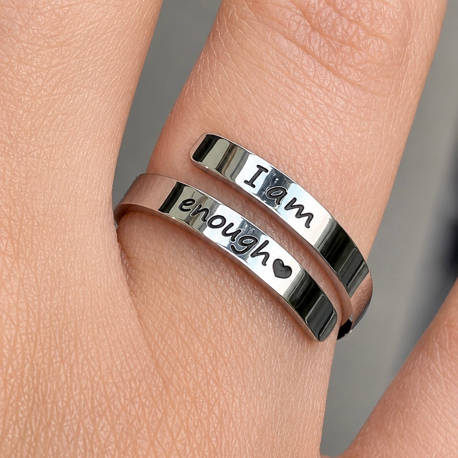 I Am Enough Ring