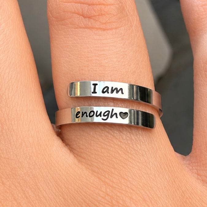 I Am Enough Ring